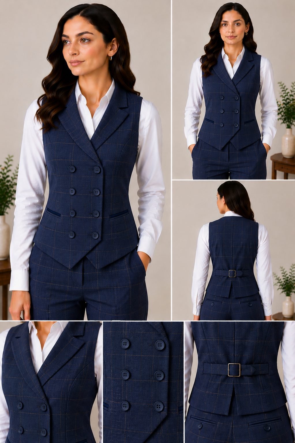 Tailored Navy Suit Lookbook